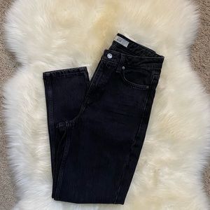 Topshop High Rise Mom Jeans